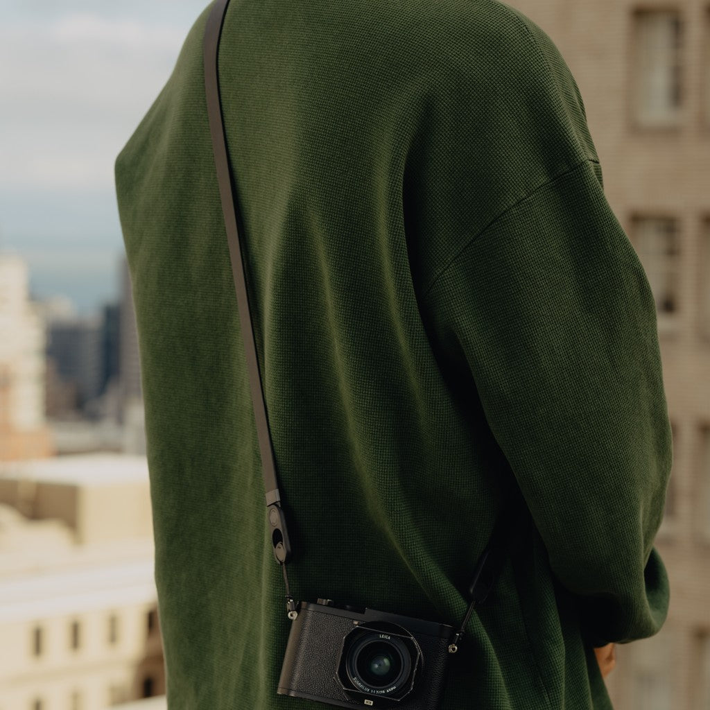 Peak Design Kameragurt – Leder, 134 cm, 16,5 mm – für Digitalkamera – Schwarz