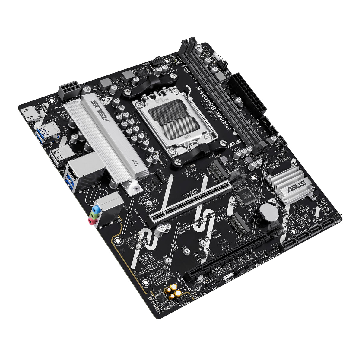 ASUS PRIME B840M-K – Mainboard – Sockel AM5, AMD B840, mATX, DDR5