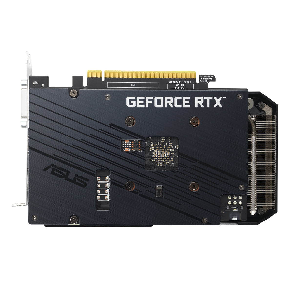 ASUS DUAL RTX3050 O8G V2 – Grafikkarte – 8 GB GDDR6, PCIe 4.0, 1852 MHz Boost, 1×HDMI, 1×DP, 2×Lüfter, 200 mm