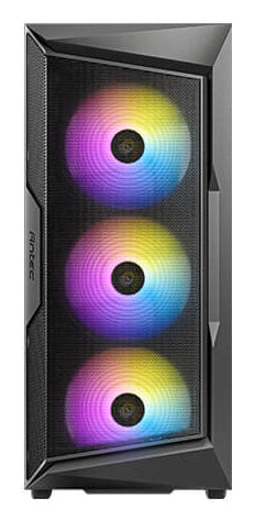 Antec AX61 Elite – PC-Gehäuse (Midi-Tower) – für ATX, micro ATX, ITX, Schwarz