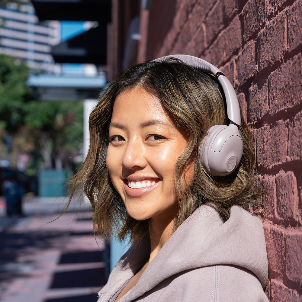 JLab Go Lux On-Ear Kopfhörer – Stereo, BT 5.4, ANC, Violett