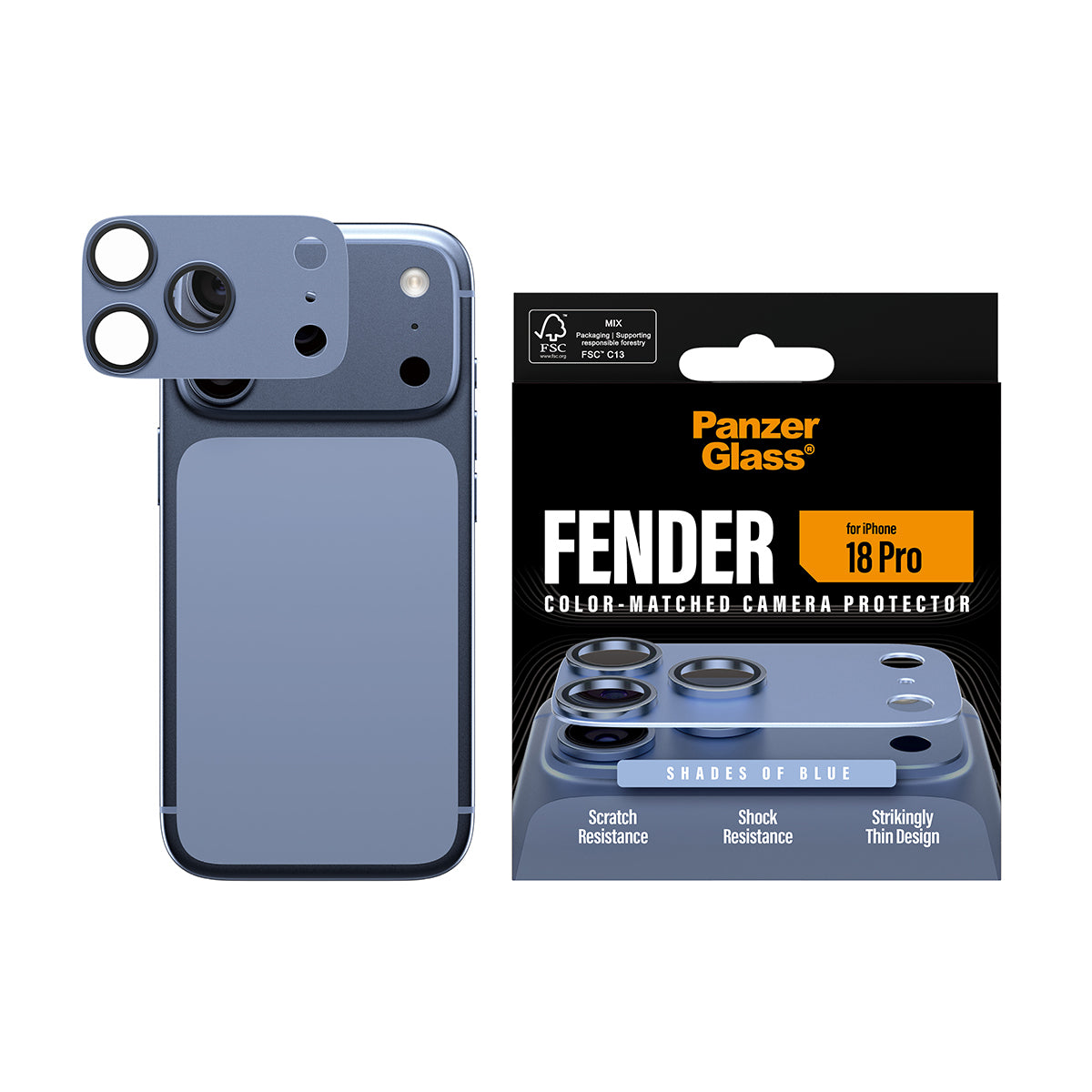 PanzerGlass Displayschutz (Folie), fettabweisend – für iPhone 18 Pro