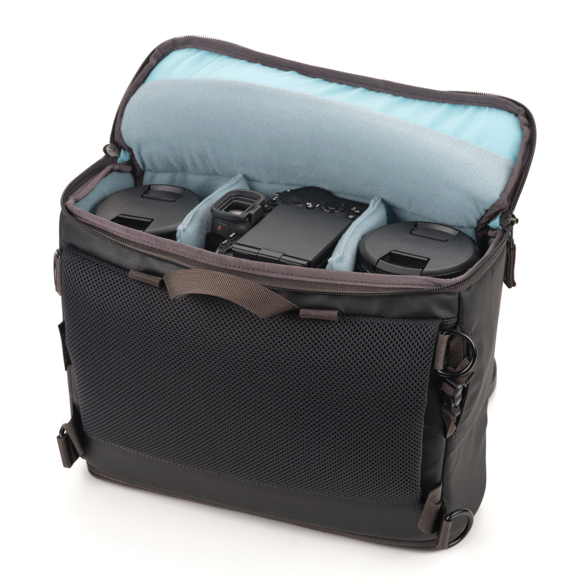 Shimoda Top Loader Toploader-Tasche – Nylon – Schwarz – für Rucksäcke Side Street, Side Lite, Sidecountry