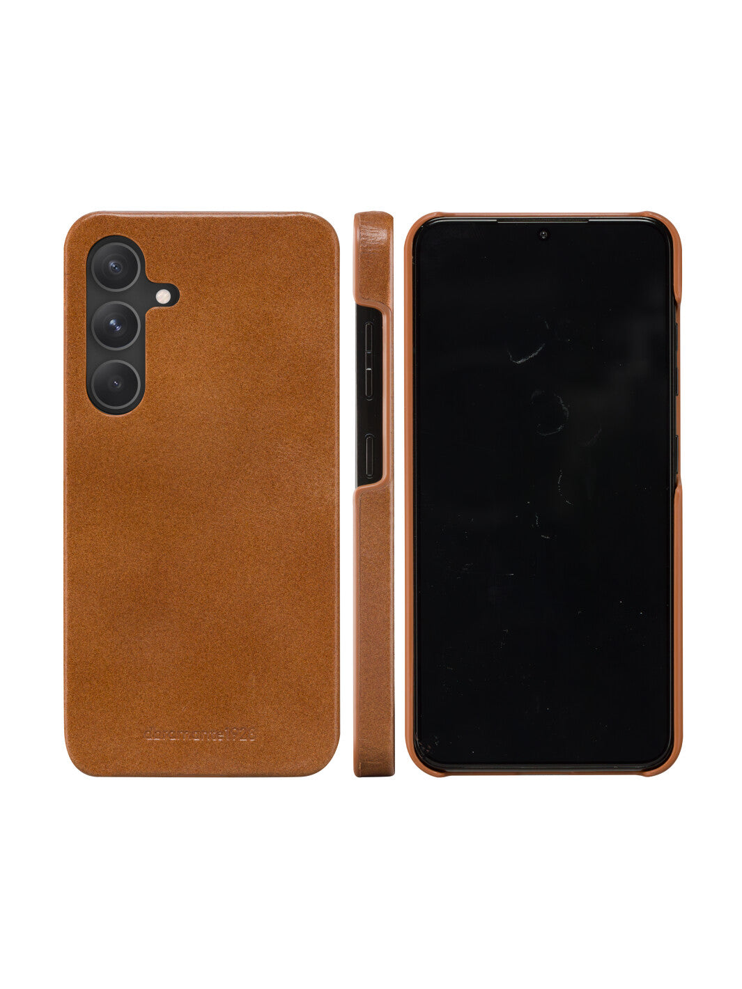 dbramante1928 Lynge Wallethülle – für Samsung Galaxy S24+, 3 Kartenfächer, Leder, Tan