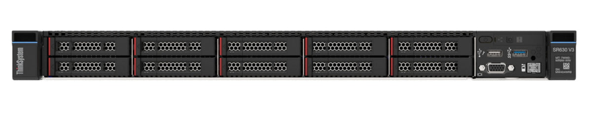 Lenovo ThinkSystem SR630 V3 SFF – Intel Xeon Silver 4510, 32 GB RAM