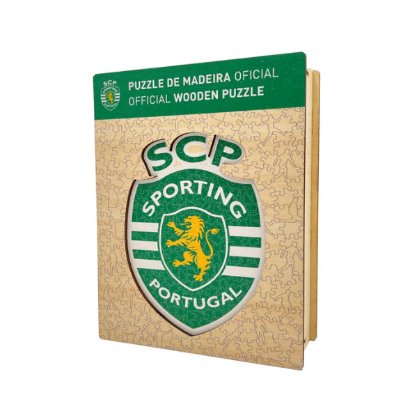 Iconic Puzzles Puzzle Sporting CP – 150 Teile – 21 × 28 cm – ab 10 J. – Holz – mehrfarbig
