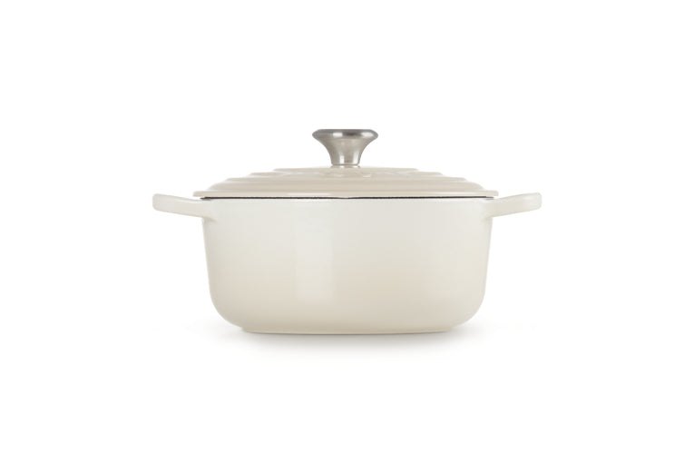 Le Creuset Kochtopf Signature – 2,4 l, Ø 21,5 cm, Gusseisen, Emaille, für Induktion, Gas, Glaskeramik u. a., B