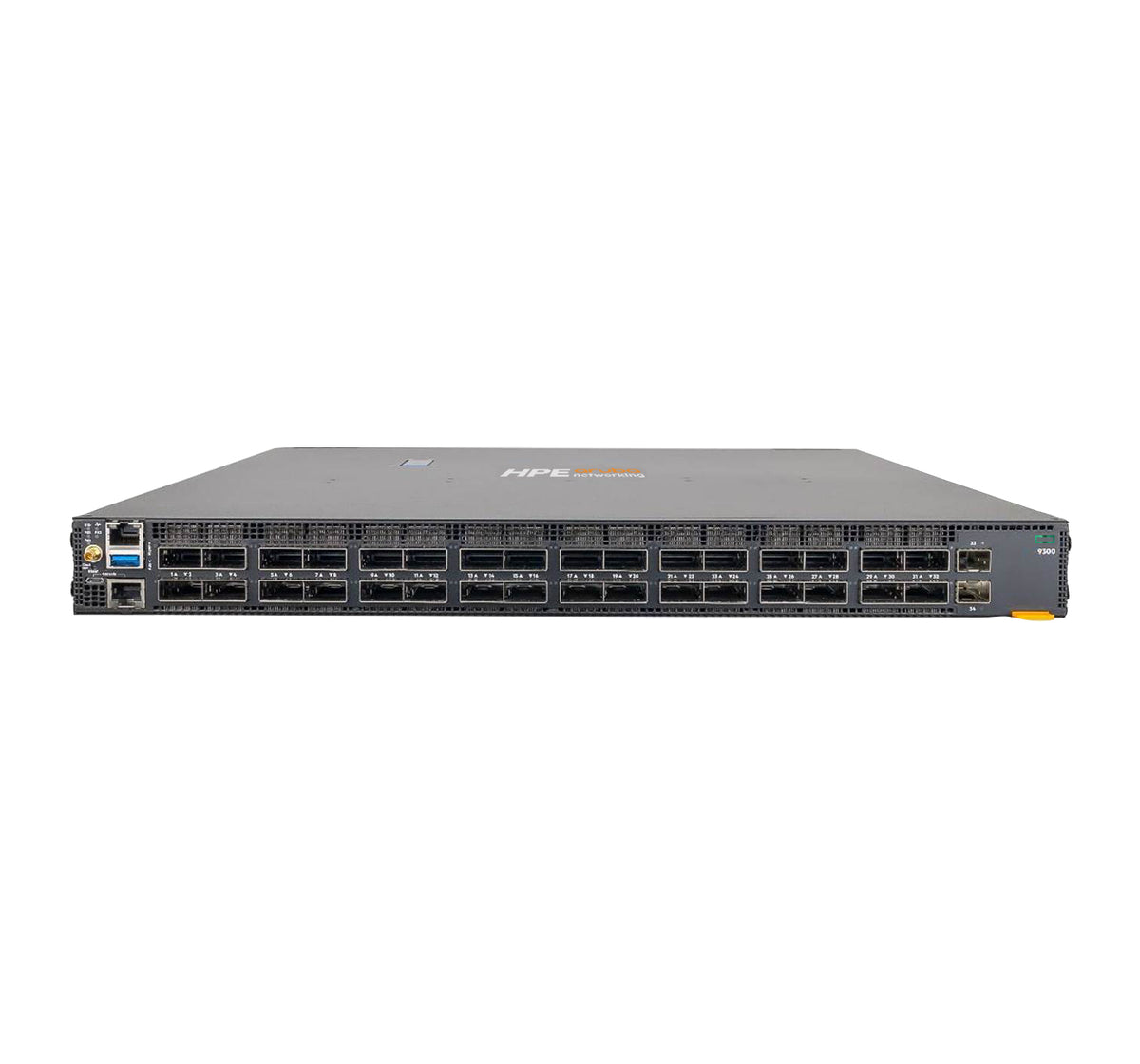 HPE Aruba CX 9300S – Managed Switch – 32×QSFP28, 8×QSFP-DD, L3, 1U