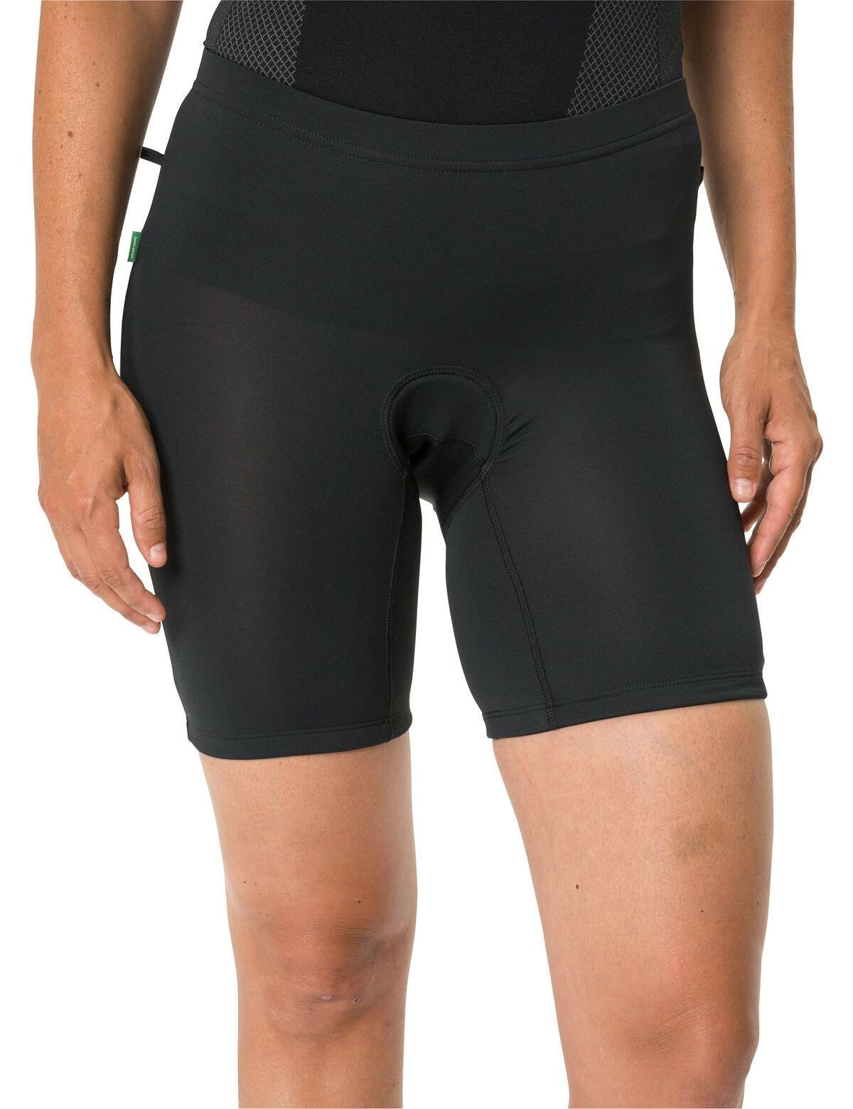 VAUDE Skorts – Grösse 38 – Schwarz, 100% Polyester, Stretch, Verstellbarer Bund
