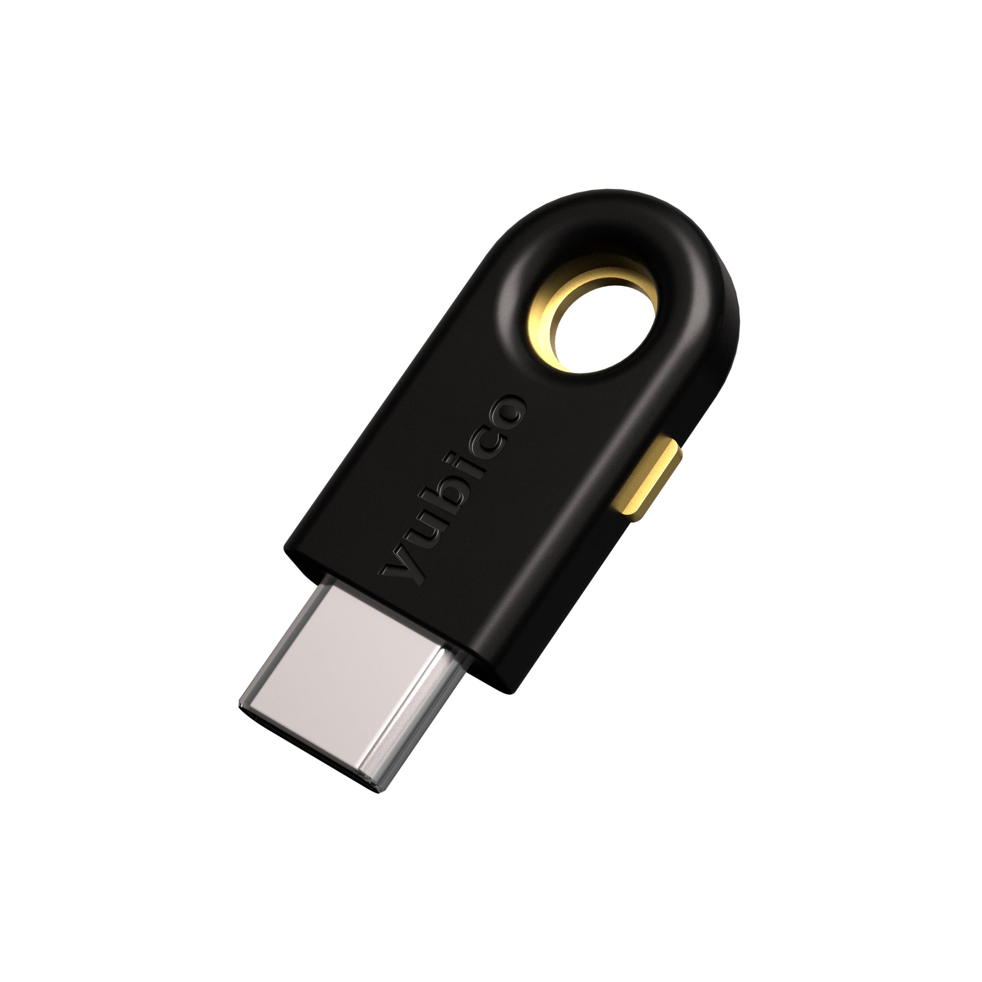 Yubico FIDO-HID-Gerät YubiKey 5C FIPS – für Windows, macOS, Chrome OS u. a., schwarz, IP68