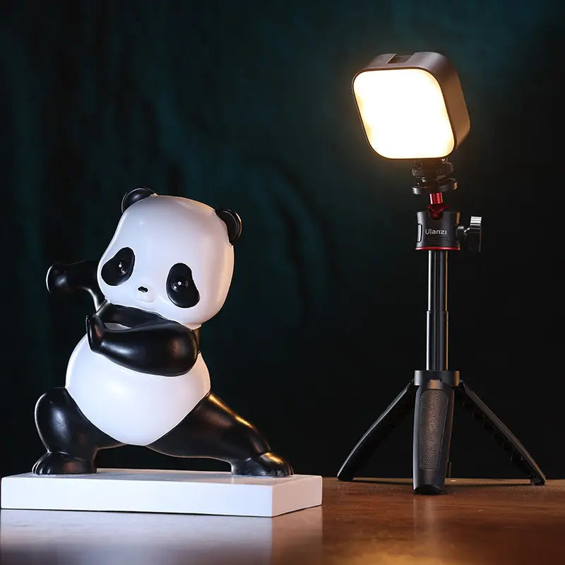 Ulanzi U60 LED-Videolicht – RGB, 2500–9000 K, dimmbar – für Cold-Shoe-Kameras, Stative (1/4"), Smartphones