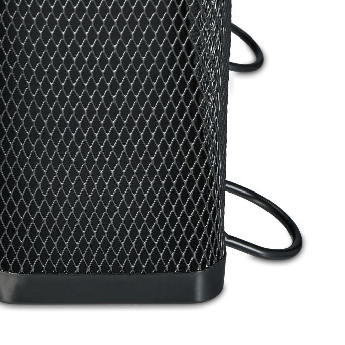 Relaxdays Schirmständer – Stahl, Schwarz, 30,5 × 15 × 54 cm