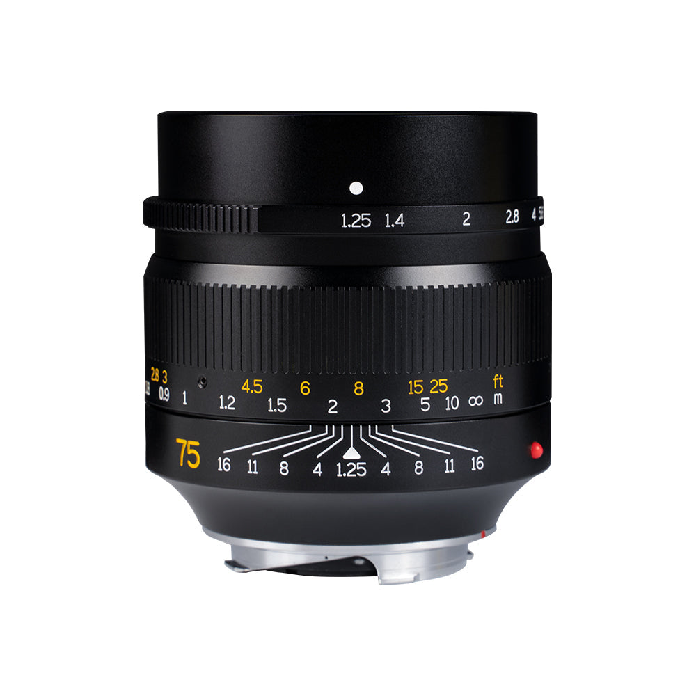 7Artisans A113B – 75 mm f/1.25 – für Leica M – Teleobjektiv