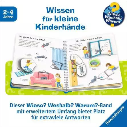 Ravensburger Buch – Wieso? Weshalb? Warum? Kennst du Formen, Farben, Gegensätze, Zahlen, 24 Seiten