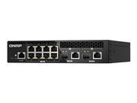 QNAP QSW-M2108R-2C – Managed Switch – 8×2.5G, 2×SFP+, L2, PoE