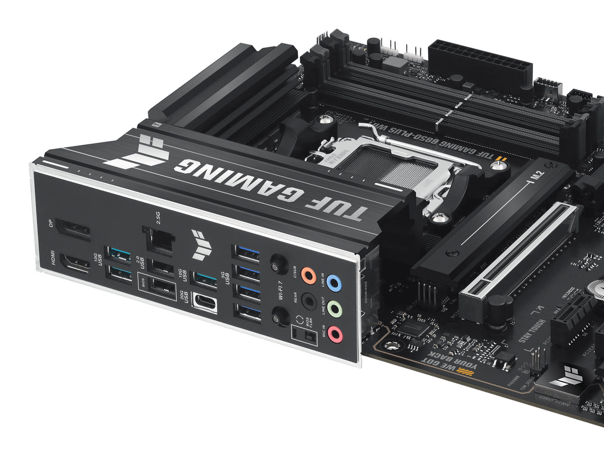 ASUS TUF GAMING B850-PLUS WIFI – Mainboard – AM5, AMD B850, ATX, DDR5