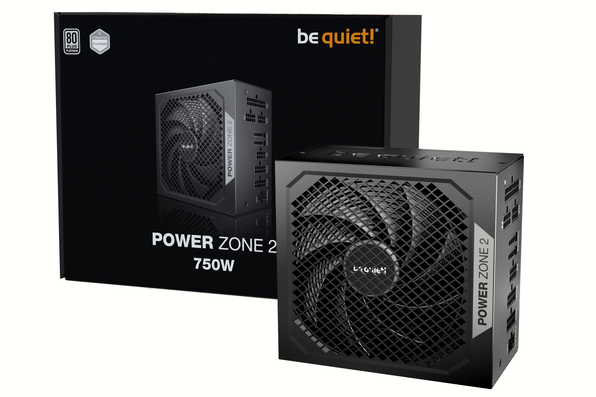 be quiet! be quiet POWER ZONE 2 ATX-Netzteil 750 W 80 PLUS Platinum – vollmodular, ATX 3,1, EPS 2,92, 12VHPWR