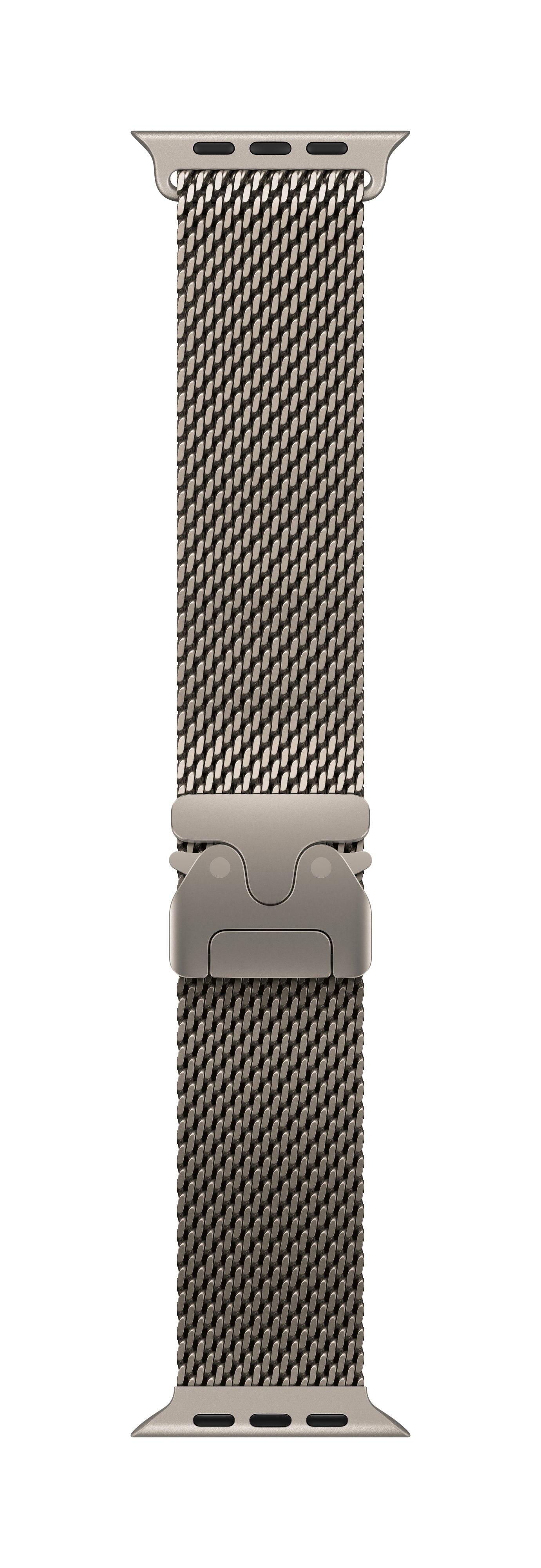 Apple Milanese Loop Titan – Armband – für Apple Watch 49 mm, Natural, Grösse S