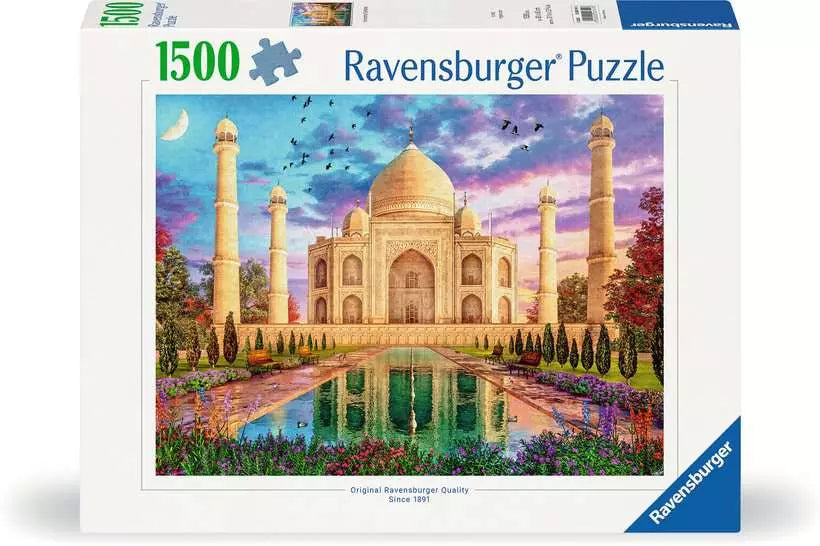 Ravensburger Puzzle Bezauberndes Taj Mahal – 1500 Teile – 60 × 80 cm – ab 14 Jahren