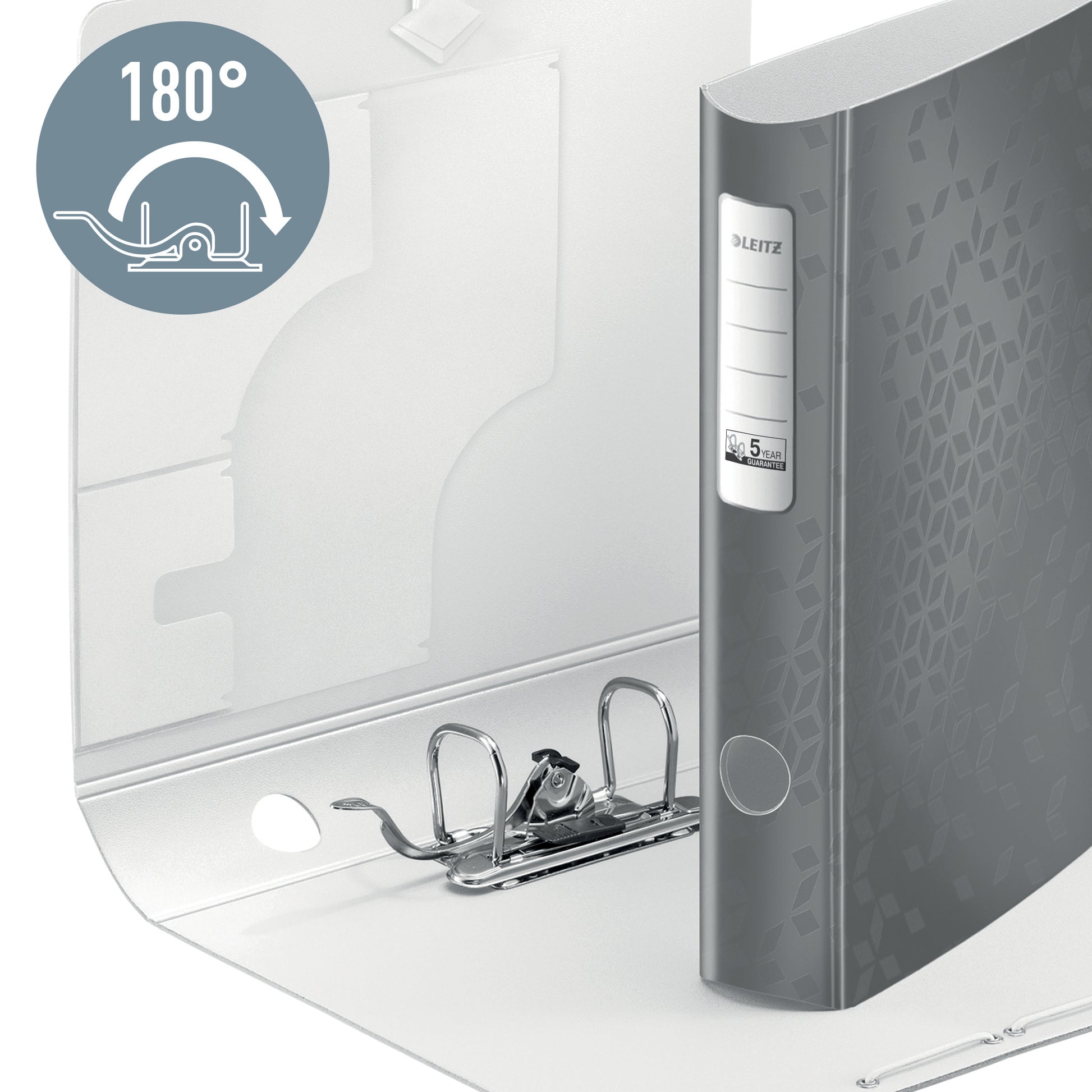 Leitz Ringmappe – A4 – Weiss