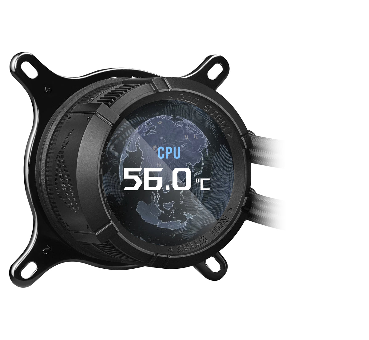 ASUS ROG STRIX LC III 360 – AIO-Kühler – 360 mm Radiator, 3×120 mm, LCD, ARGB, Schwarz, für LGA 1700, AM5