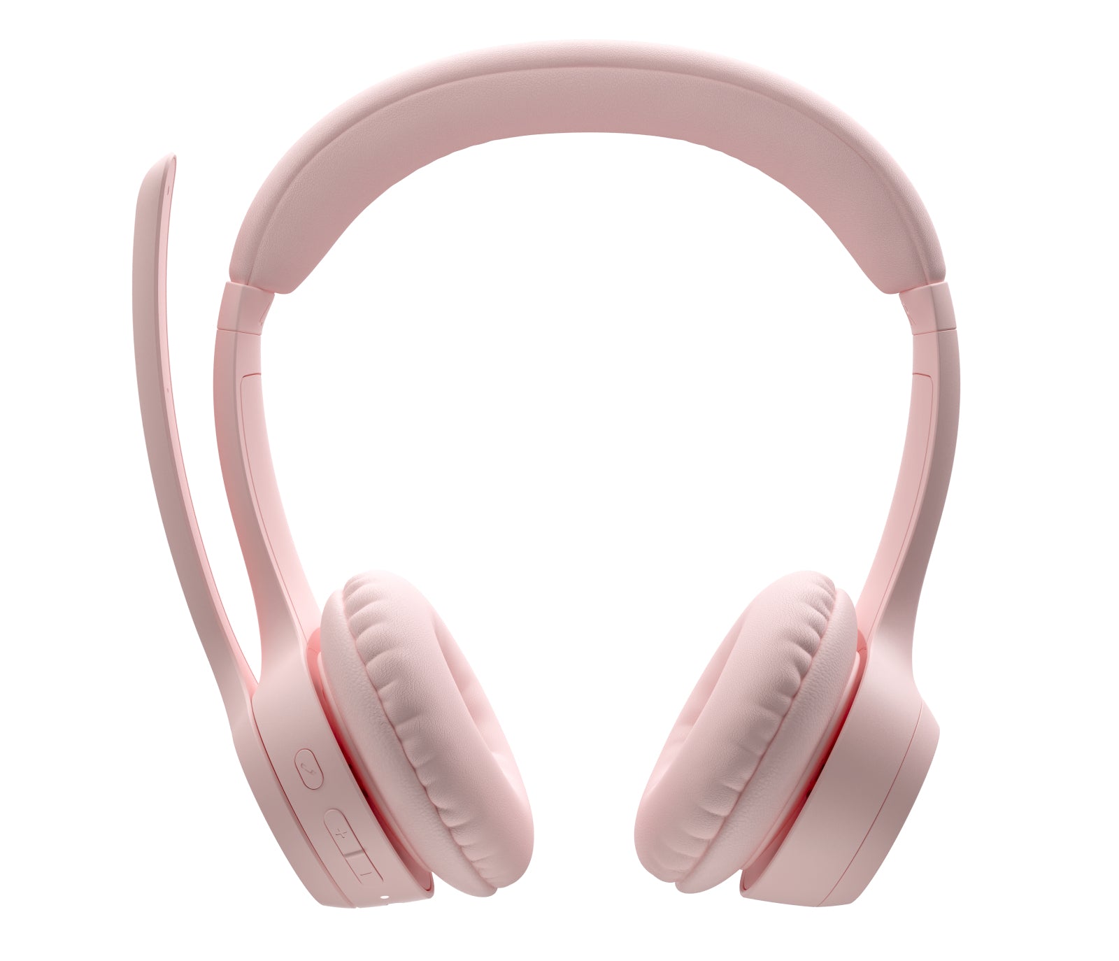 Logitech Zone 300 – Duo Headset, On-Ear – Bluetooth 5.3, ANC, Boom-Mikrofon – Rosa – für PC/Mac – bis 16 h