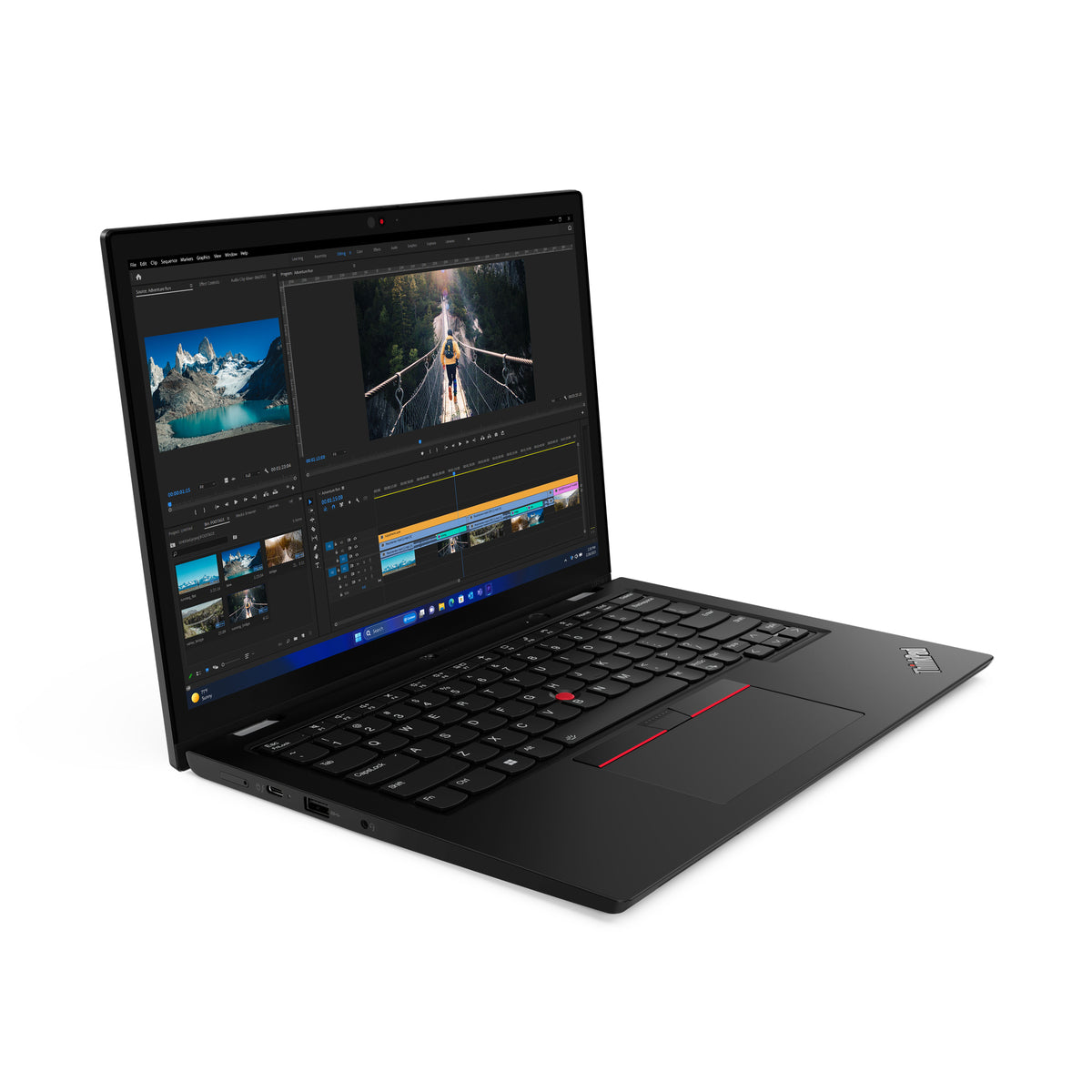 Lenovo ThinkPad L13 Gen 5 – 13,3" WUXGA Touch, Core Ultra 5 135U, 32 GB, 256 GB SSD, Win 11 Pro