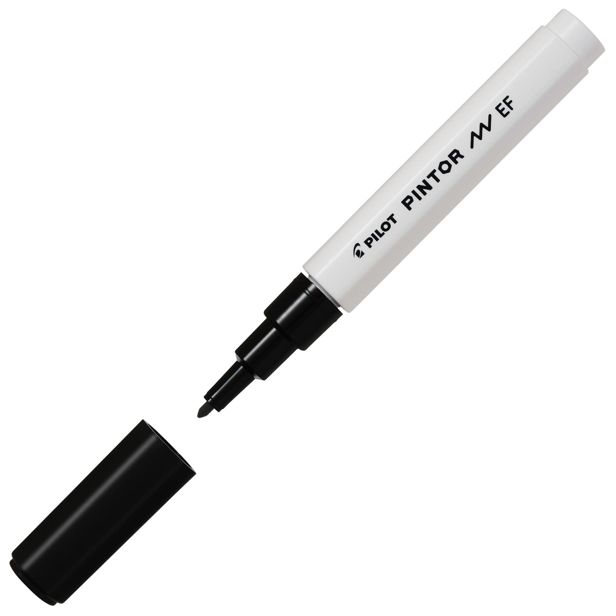 Pilot Pigment-Marker Pintor – Rundspitze 0,5-0,7 mm – Schwarz – Lichtbeständig