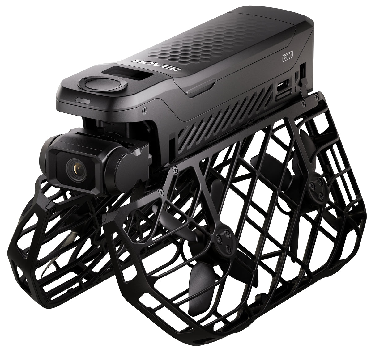 HOVERAir X1 PRO Kit – Quadrocopter, 12 MP, 1080p, schwarz