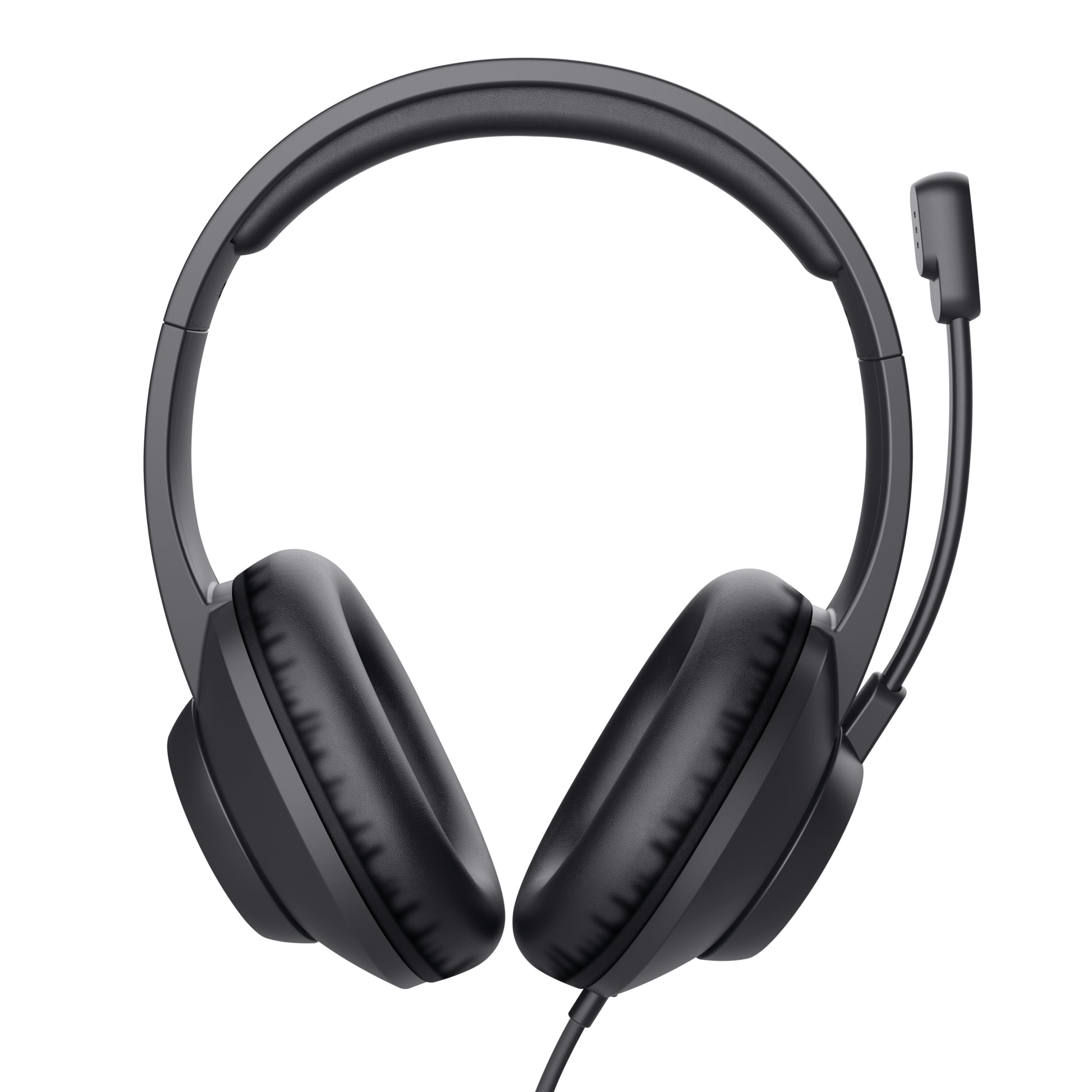 Trust Ayda Max – Duo Headset – 3,5 mm Klinke, geschlossen, Stummschaltung – schwarz – für PC/Mac