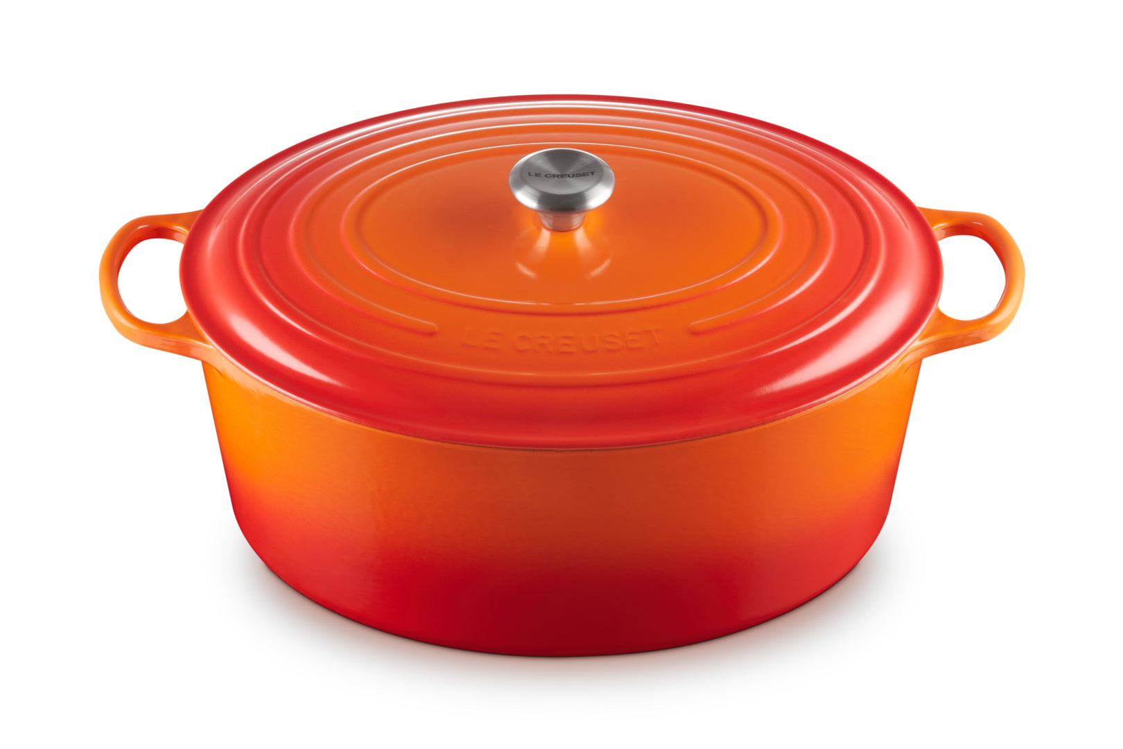 Le Creuset Kochtopf Signature Bräter – 13,9 l, Gusseisen, Emaille, für Induktion, Gas, Glaskeramik u. a.
