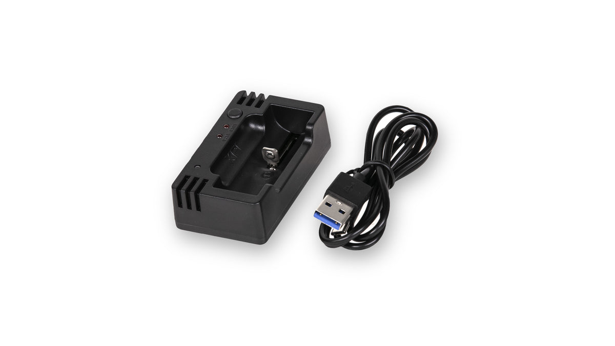 Tilta Nucleus-Nano 14500 Typ III Akkulader – für 14500- und AA-Li-Ion-Akkus – USB