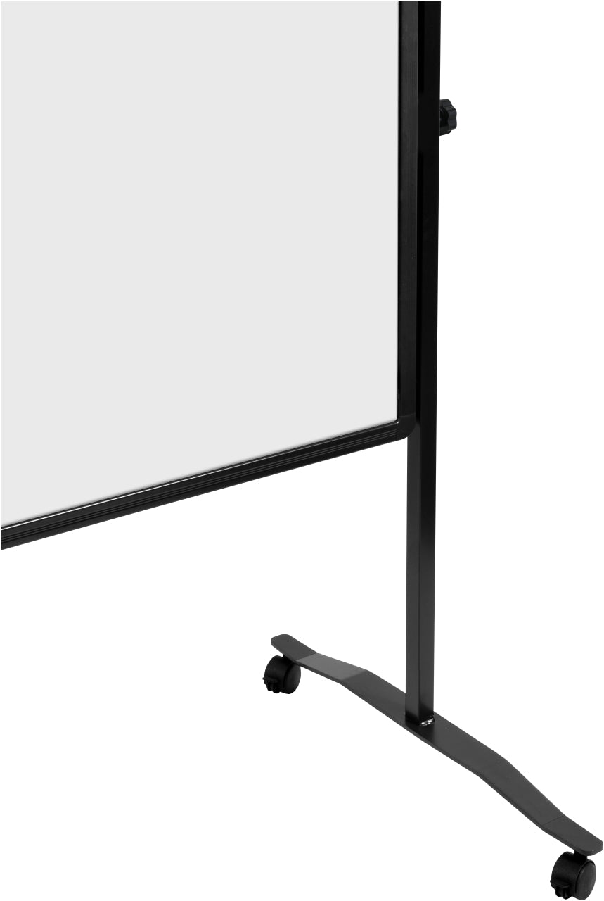 Legamaster Moderationswand Premium Plus – Papier/Karton, mit Rollen, doppelseitig – 120 × 150 cm – weiss