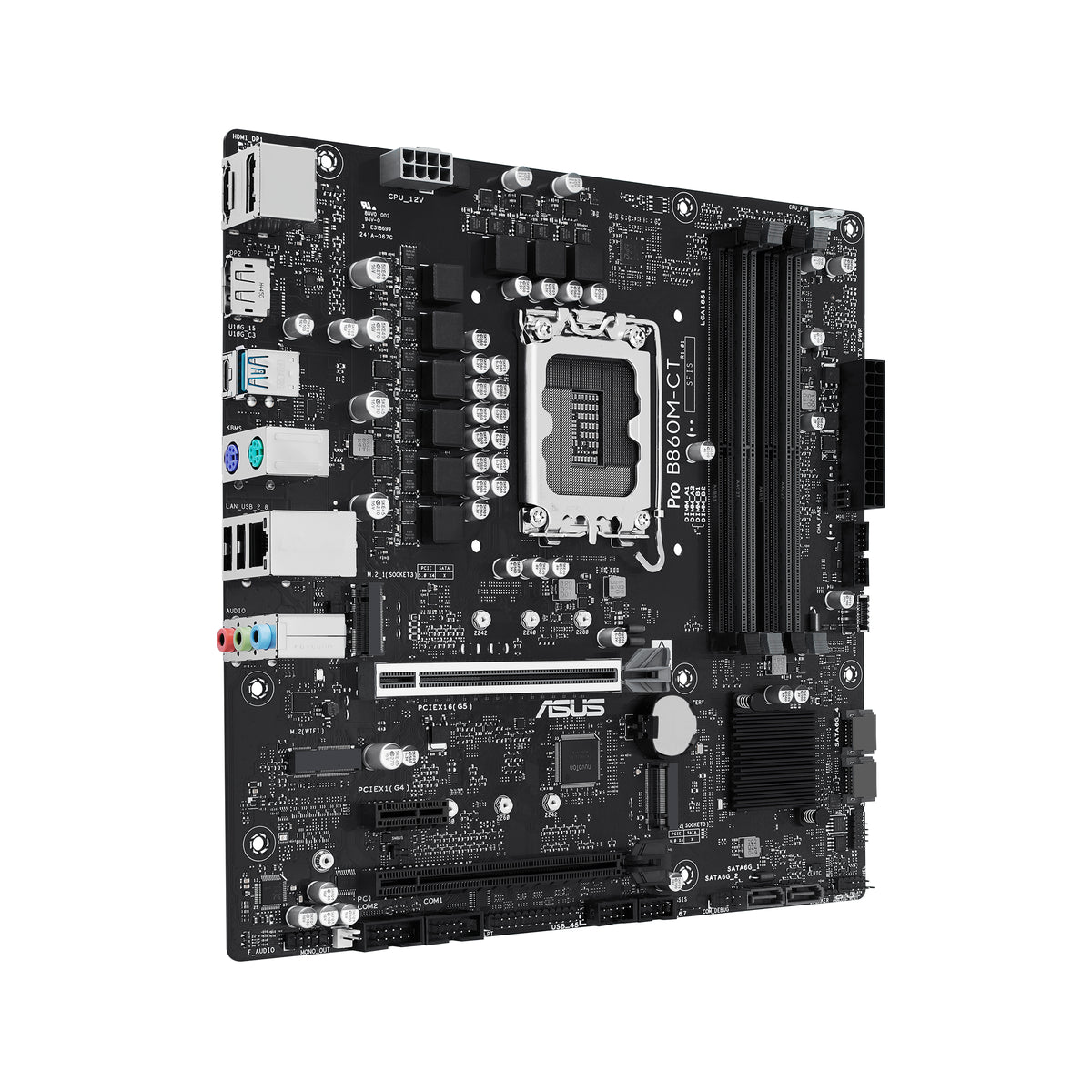 ASUS PRO B860M-CT-CSM – Mainboard – LGA 1851, Intel B860, mATX, DDR5