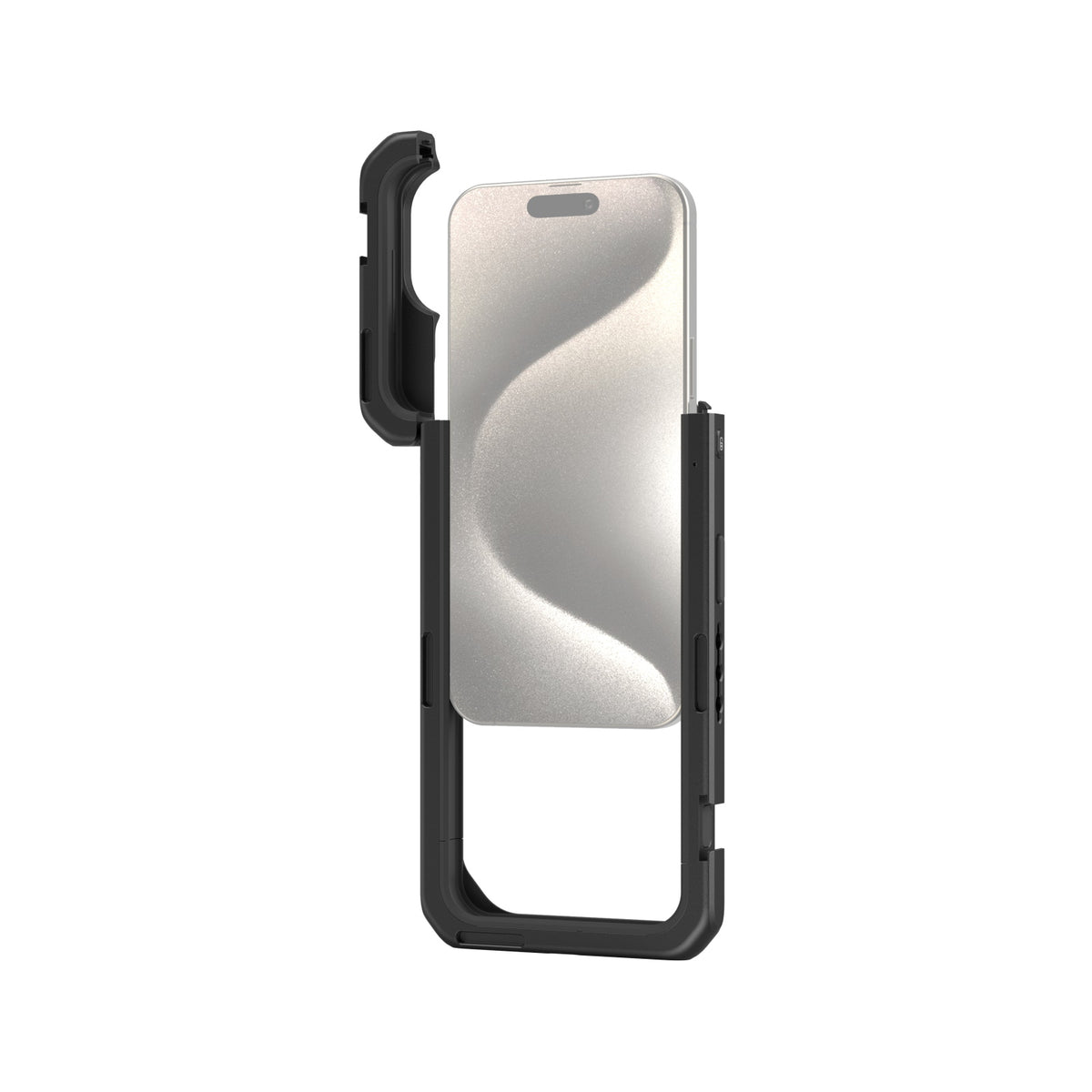 SmallRig Halterung – für Apple iPhone 15 Pro Max, 95,5 × 176,6 × 17,5 mm, schwarz