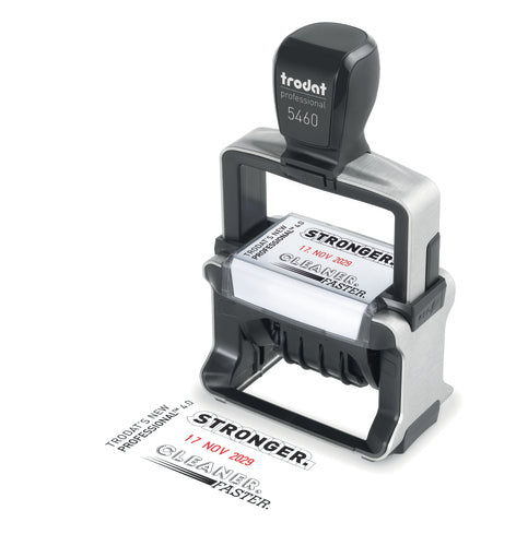 Trodat 5030 – Selbstfärbender Datumstempel – Schwarz