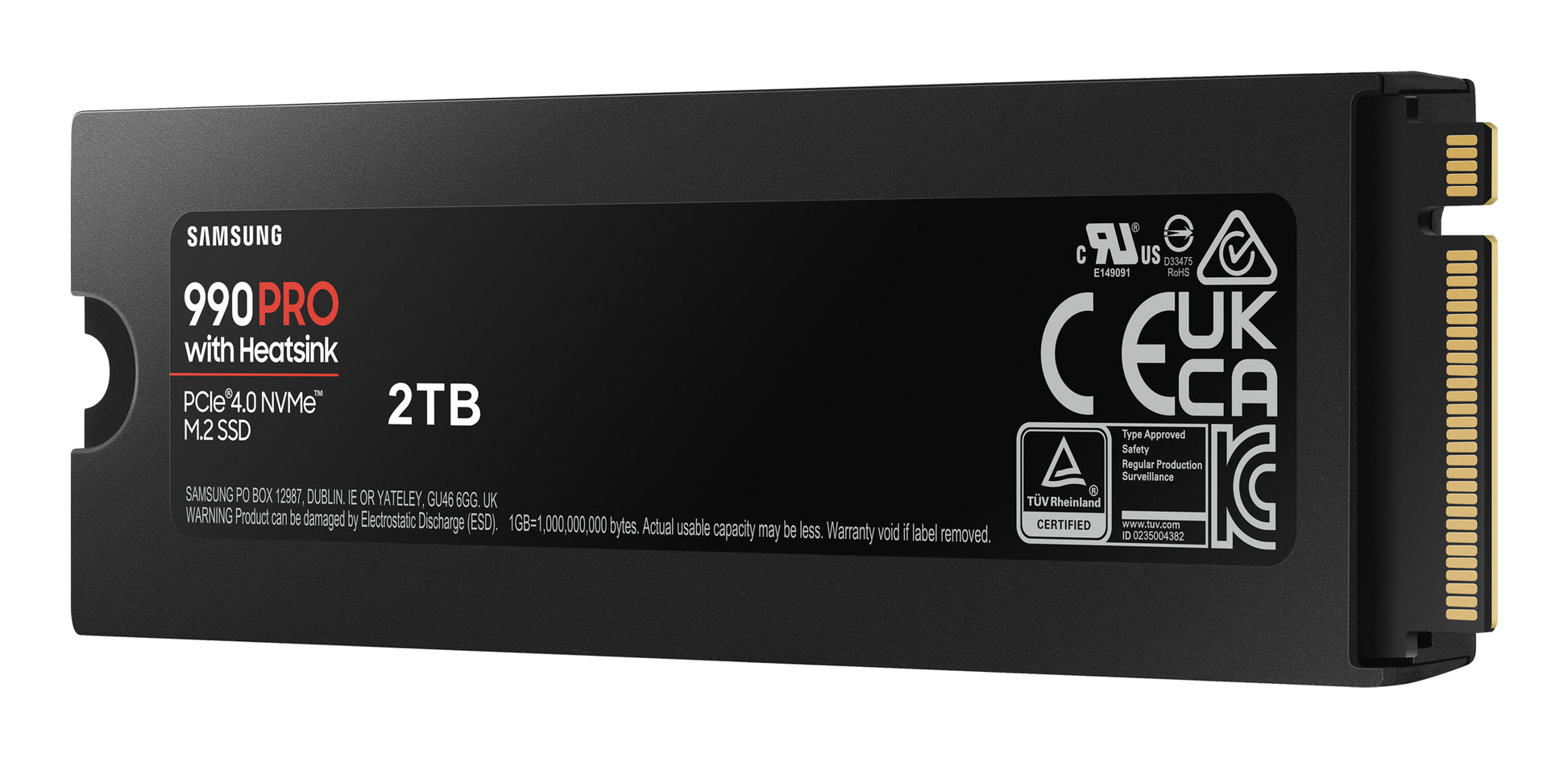 Samsung MZ-V9P2T0 – 2 TB M.2 2280 NVMe PCIe 4.0