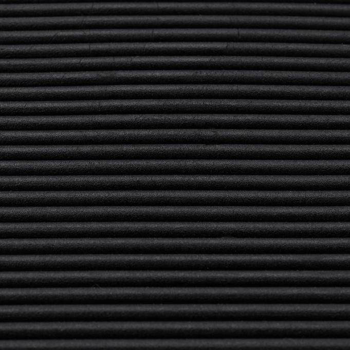 Relaxdays Türstopper – Gummi/Edelstahl – Schwarz – 50 × 30 × 120 mm