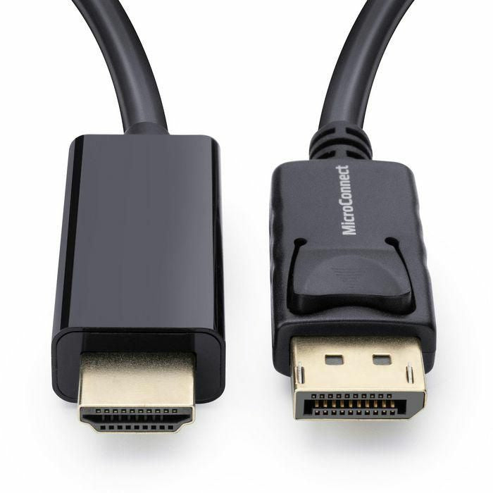 Microconnect DisplayPort 1.2 zu HDMI Kabel – 10 m, vergoldete Stecker