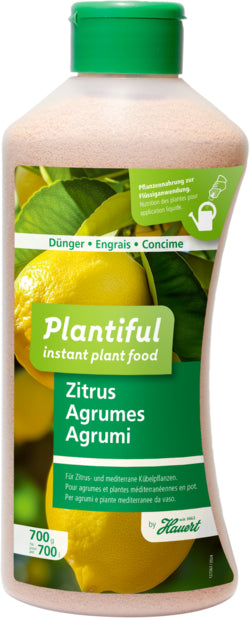 Hauert Mineraldünger, Plantiful, 700 g, Granulat – für Zitruspflanzen – 1 Stück