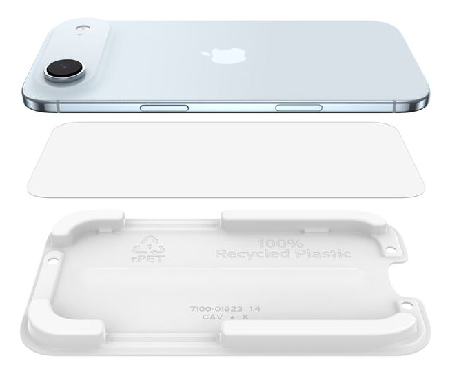 Belkin Displayschutzglas – für Apple iPhone – Temperiertes Glas, 2er-Pack