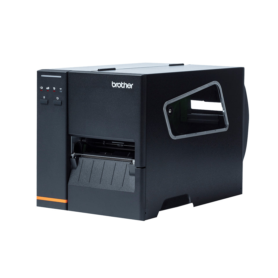 Brother TJ4005DN – Etikettendrucker, Thermodirekt, bis 107 mm, USB, LAN, RS-232, 203 dpi, 152 mm/s