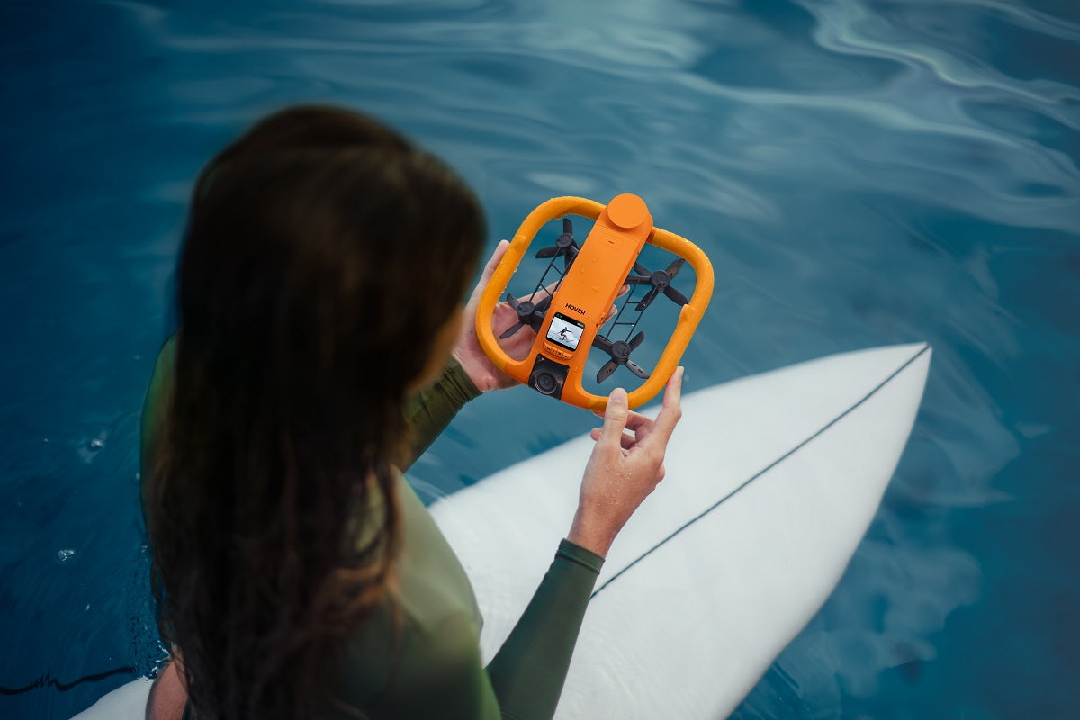 HOVERAir AQUA Standard – Unterwasserkamera, 12 MP, 4K, Orange