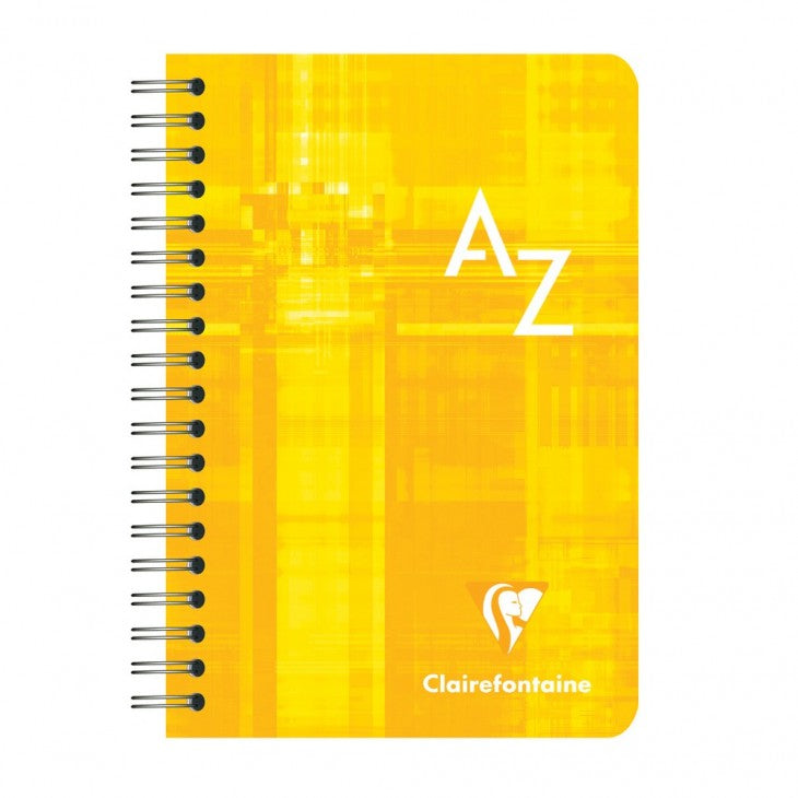 Clairefontaine Spiralblock, 95 × 140 mm, kariert, Spiralbindung, Karton, 50 Blatt, 90 g/m² – sortiert