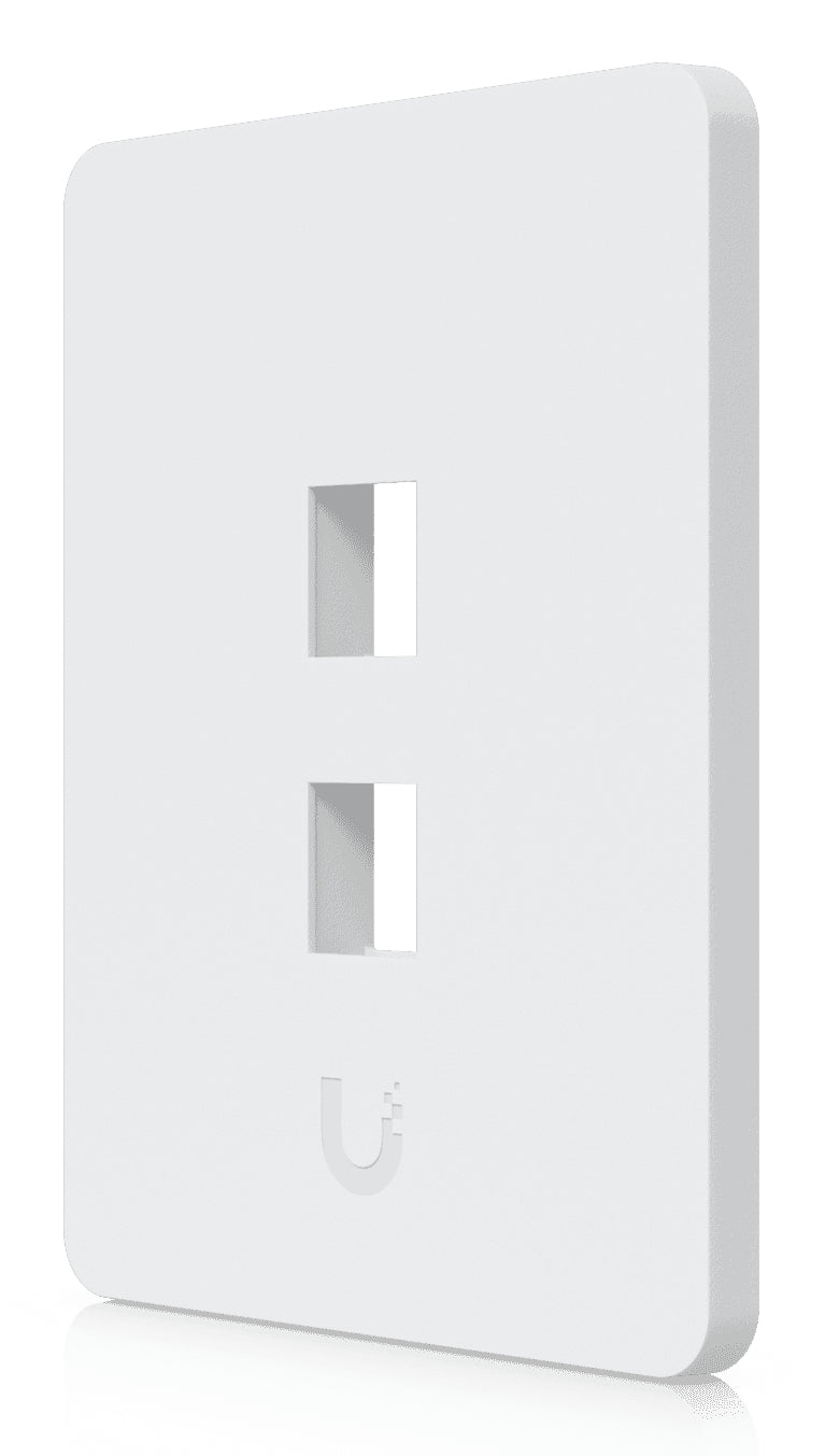 Ubiquiti Keystone-Modul RJ45, 2×RJ-45, 4er-Pack, Wandmontage, 88×118×9,6 mm – Weiss
