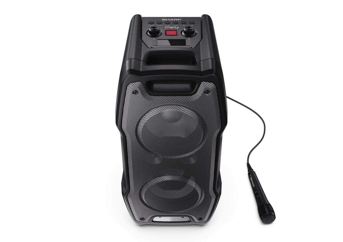 Sharp PS931 – Party-Lautsprecher – 180 W, LED, IPX4, 13 h – Schwarz