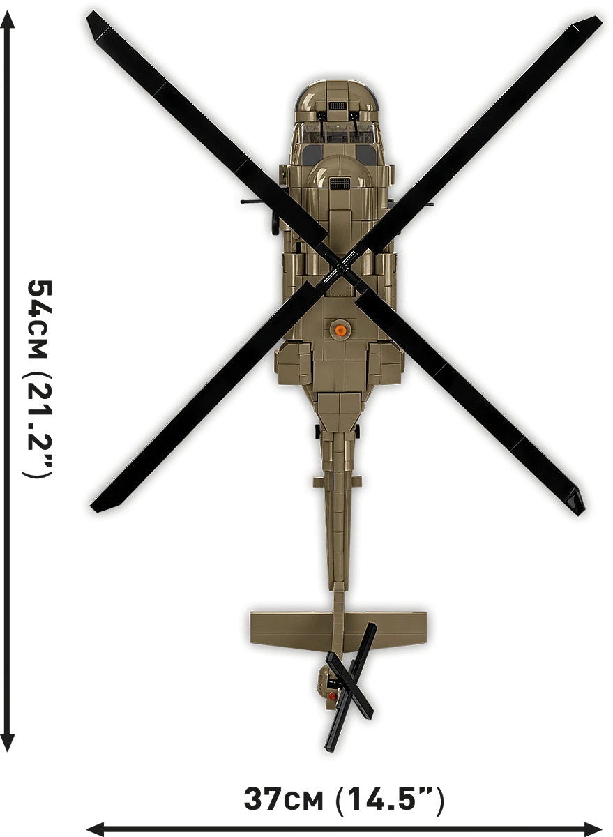 COBI UH-60 Black Hawk Bausatz – 928-teilig – 54 × 16 × 37 cm – ab 8 J. – Kunststoff