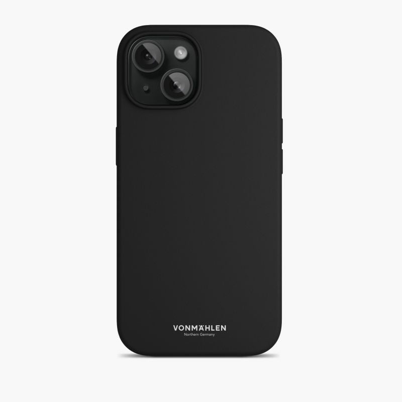 Vonmählen Backcover – für Apple iPhone 15, MagSafe, Silikon, Schwarz