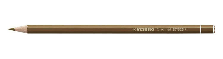 STABILO Buntstifte Original – Minen‑Ø 2,5 mm, Einzelstift 625 Umbra gebrannt
