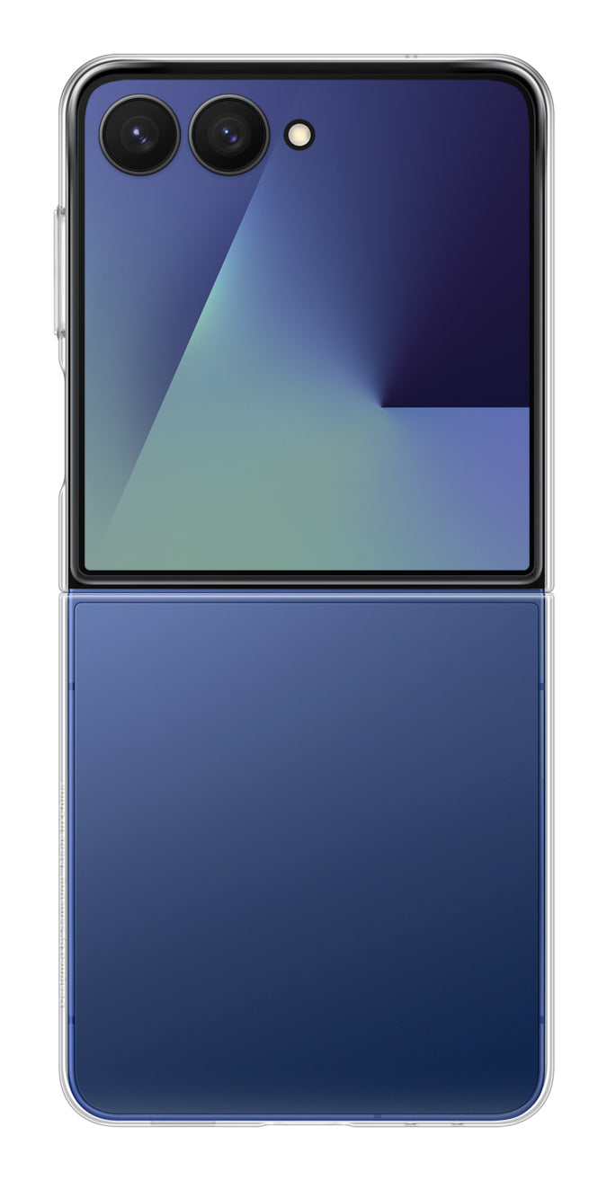 Samsung Backcover – für Samsung Galaxy Z Flip7 – transparent – Silikon